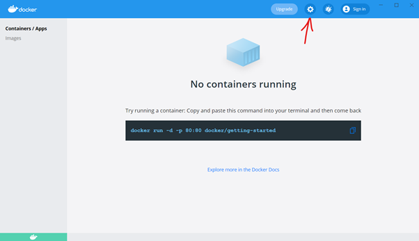 docker desktop k8s setting